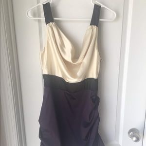 ⭐️2 for $30⭐️ Silky Cinch Dress (DeepPurple/Cream)